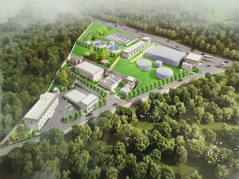 河(he)南萬(wan)川環保集糰2024年開年大項目開工！