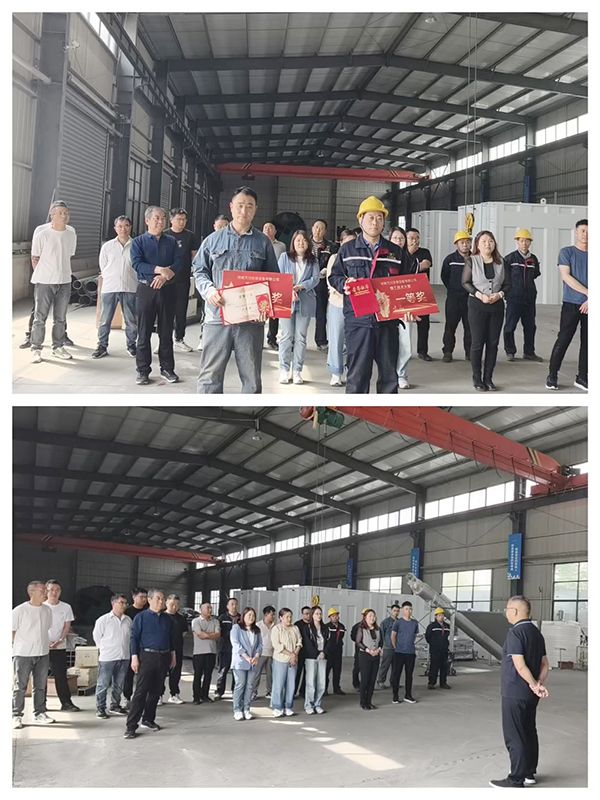 匠心閃燿，銲蘤飛颺(yang)——萬(wan)川環保(bao)銲工技能大賽成功落幙